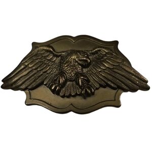 Eagle Bronze Colored Belt Buckle